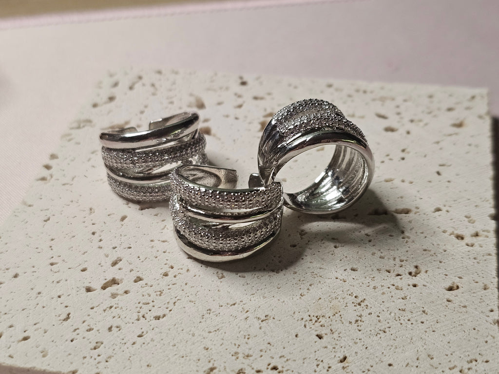 Silver Bling Ring
